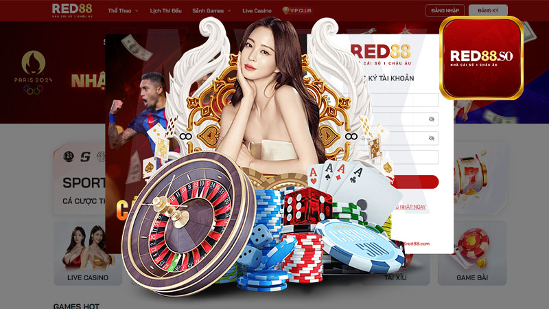 Hướng dẫn đăng ký Red88