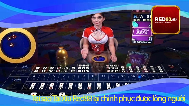 Tại sao Tài Xỉu Red88 lại chinh phục được lòng người chơi đến vậy?