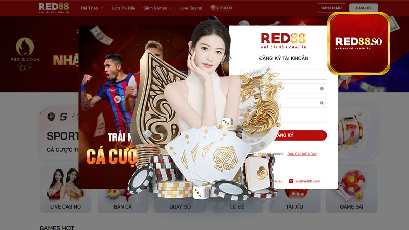 Những lợi ích đăng ký Red88