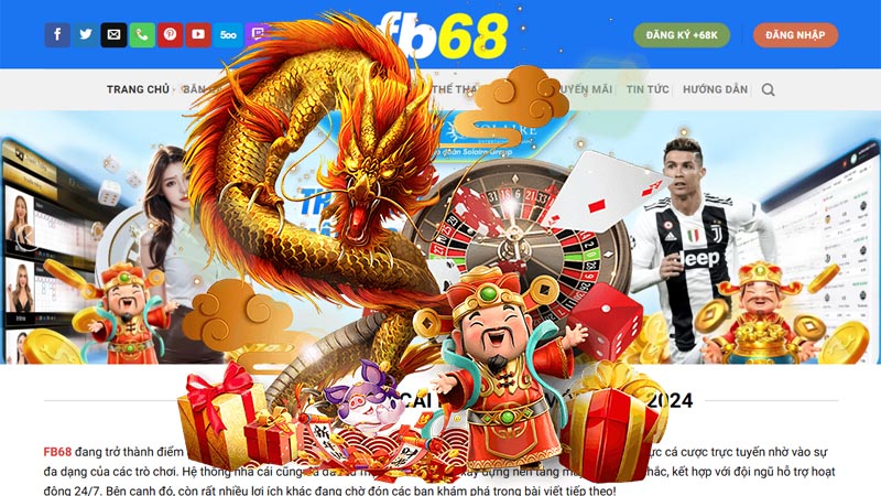 Các thể loại game nổ hũ được cung cấp lại Slot game FB68