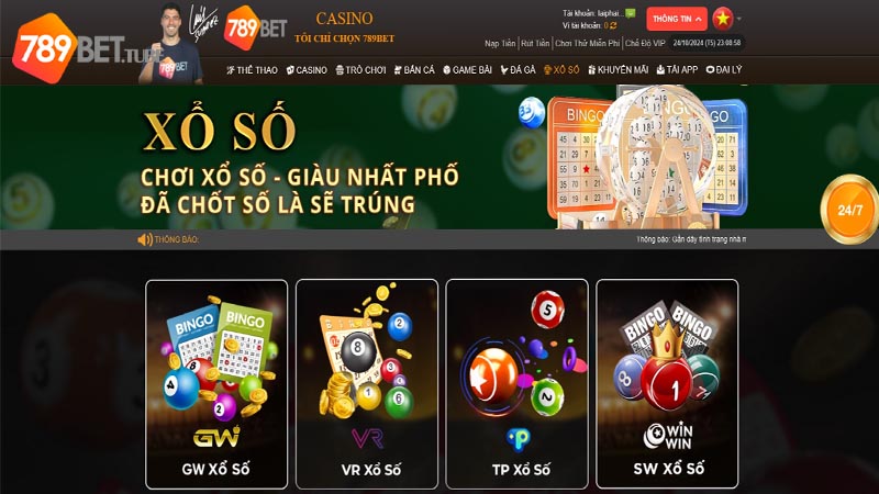 Tổng hợp các trò chơi thịnh hành trên xổ số 789Bet